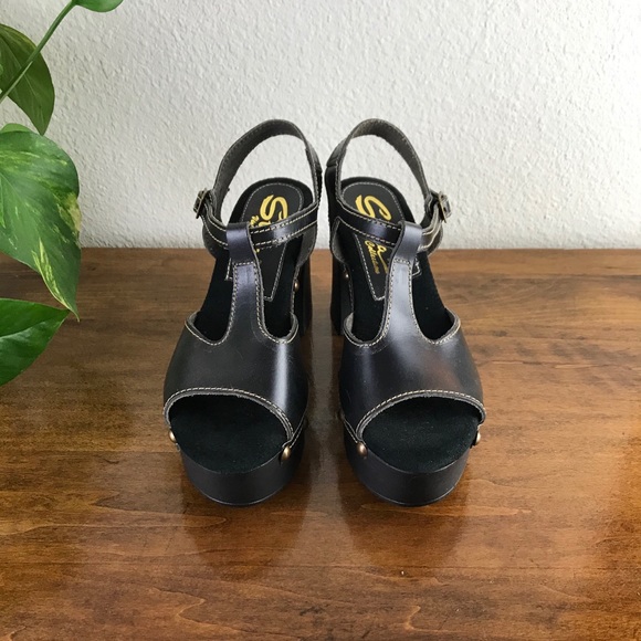 SOLD NWOT Black T-Strap Sbicca Vintage Collection - Picture 3 of 8